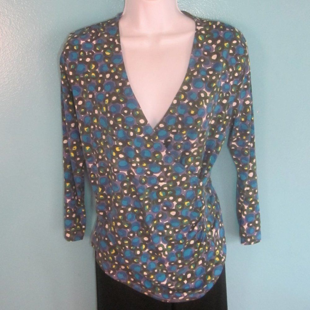 Boden Faux Wrap Top Size 10 - Picture 9 of 11